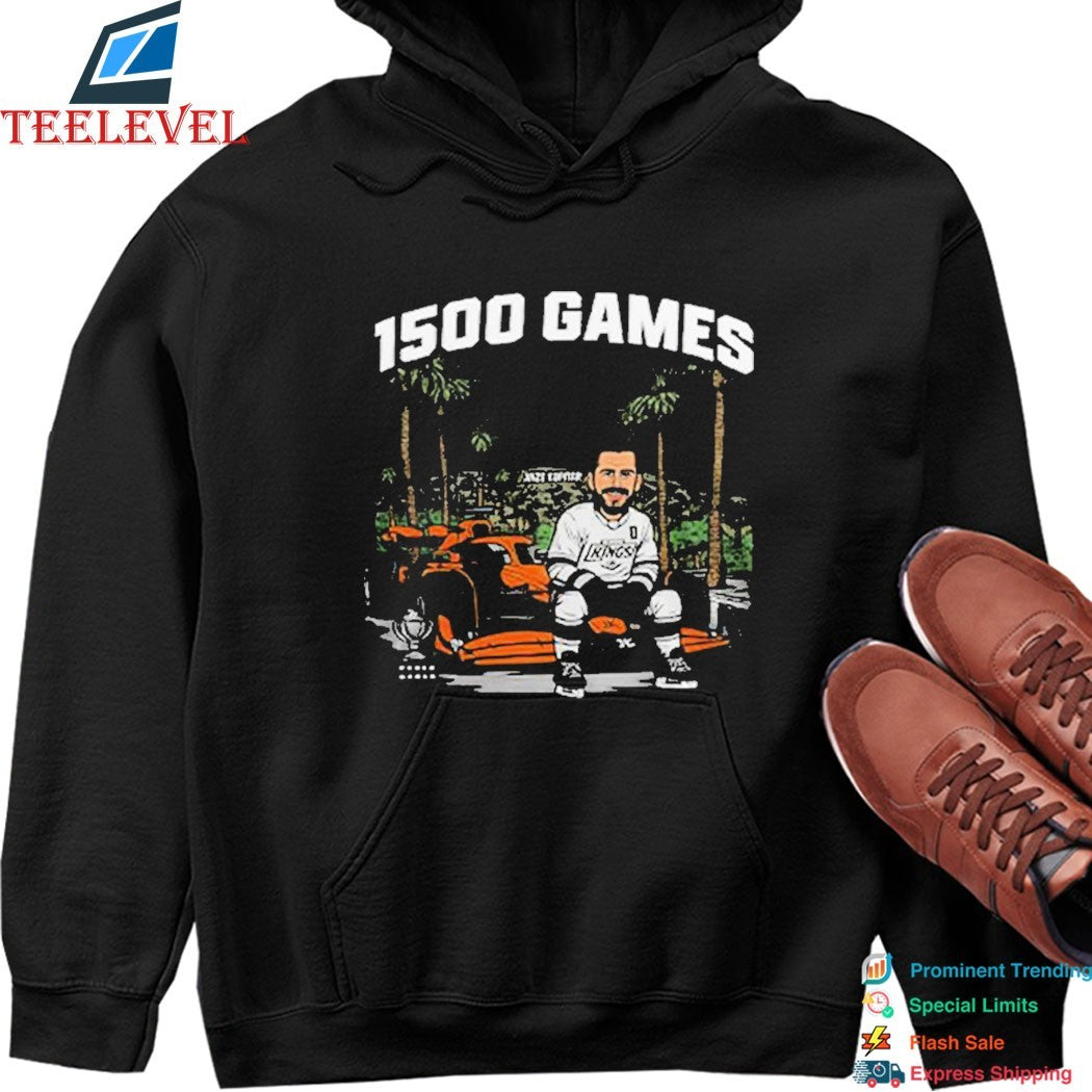 Anze Kopitar 1500 Games 2026 Los Angeles Kings T-shirts