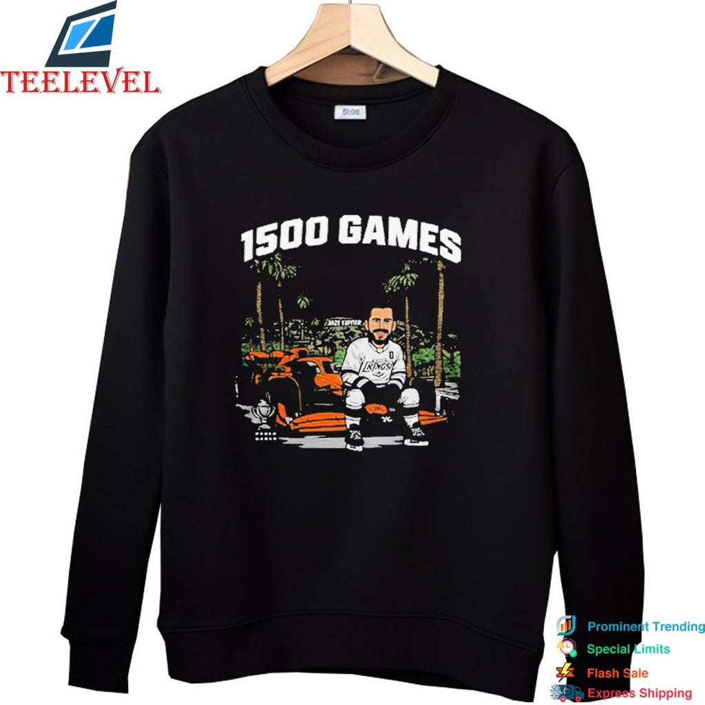 Anze Kopitar 1500 Games 2026 Los Angeles Kings T-shirts