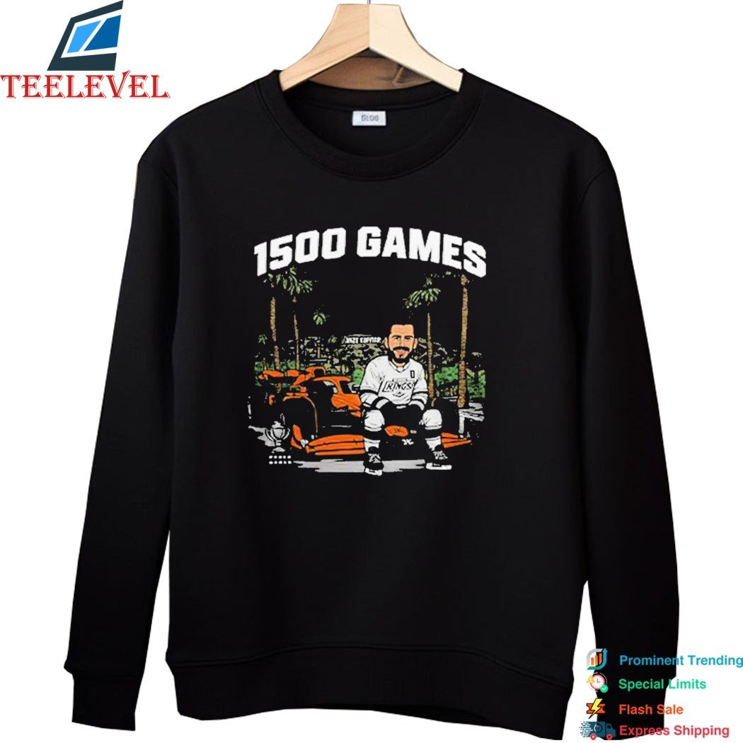 Anze Kopitar 1500 Games 2026 Los Angeles Kings T-shirts