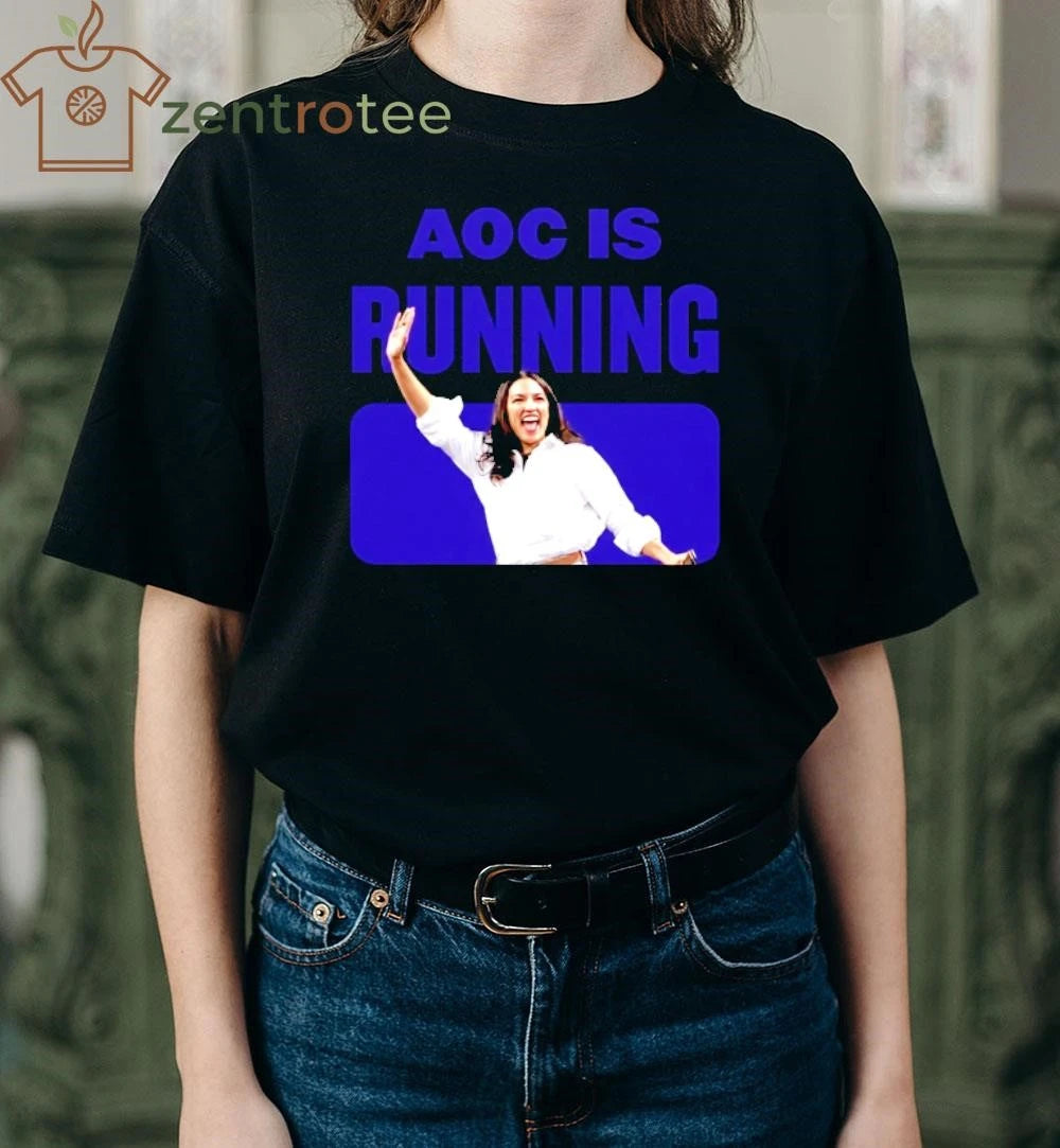 Aoc Is Running For President 2028 Alexandria Ocasio-Cortez tee