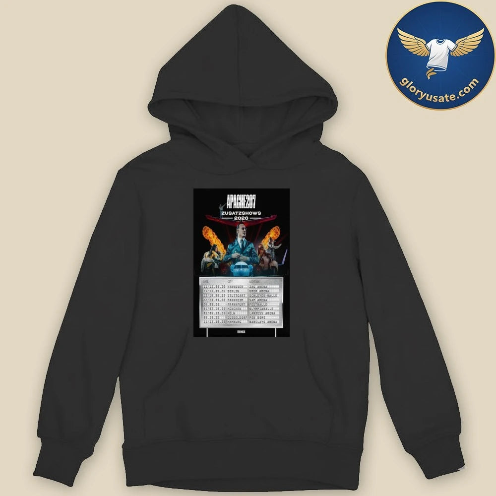 Apache 207 Zusatzshows Tour 2026 Poster Shirt