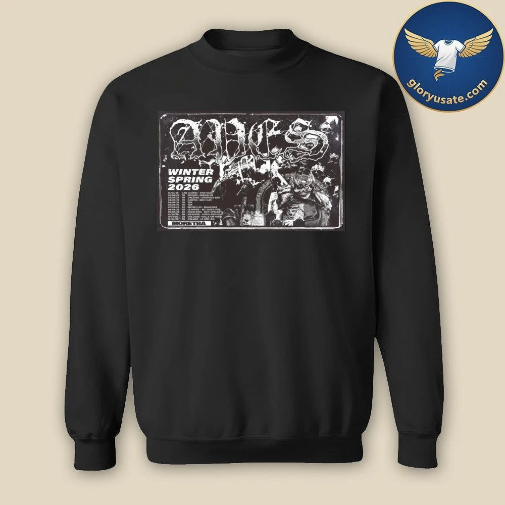 Apes Winter Tour Spring 2026 Poster Shirt