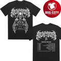 Architect Store Hands Of The Reaper Eu Uk Autumn Tour 2025 New Two Sided Shirt