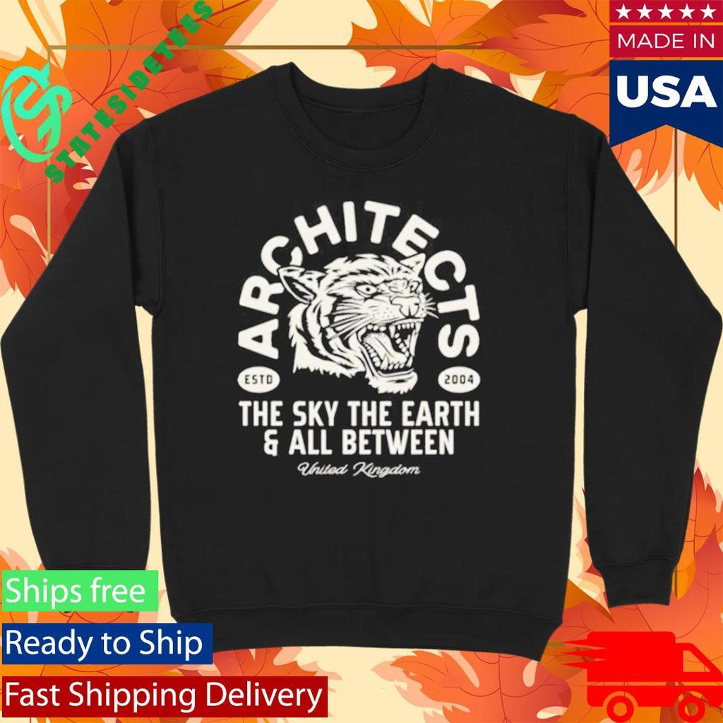 Architects Diamond Tiger The Sky The Earth And All Between T-Shirt