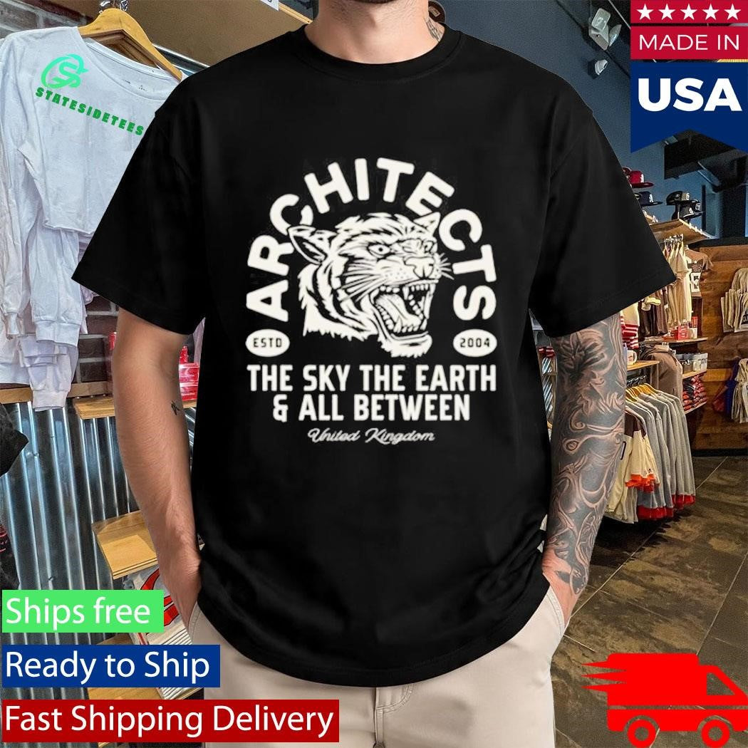 Architects Diamond Tiger The Sky The Earth And All Between T-Shirt