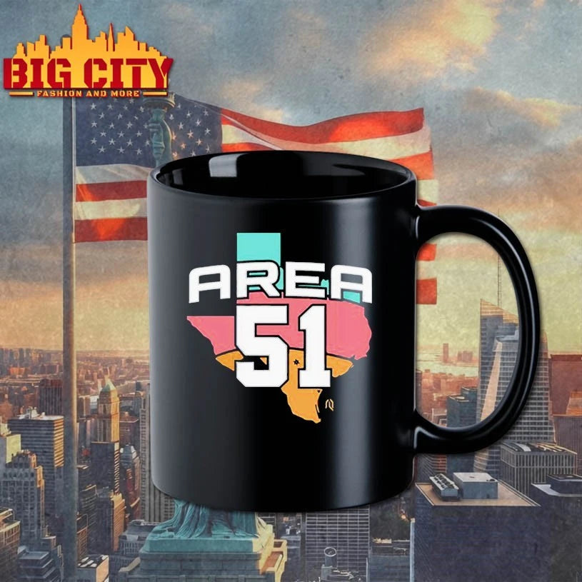 Area 51 Texas Map shirt