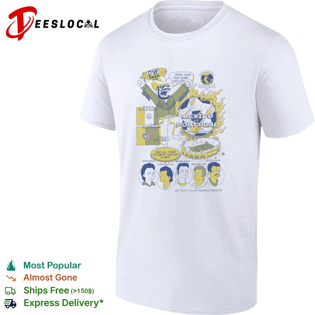 Ariaga Ariaga II Bariaga Aruglia Pizzoza Mexico vs Portugal shirt