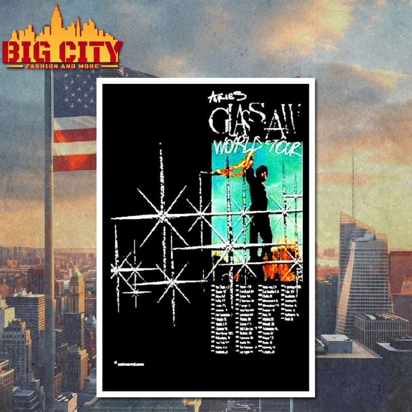 Aries Glass Jaw World Tour 2026 Shirt