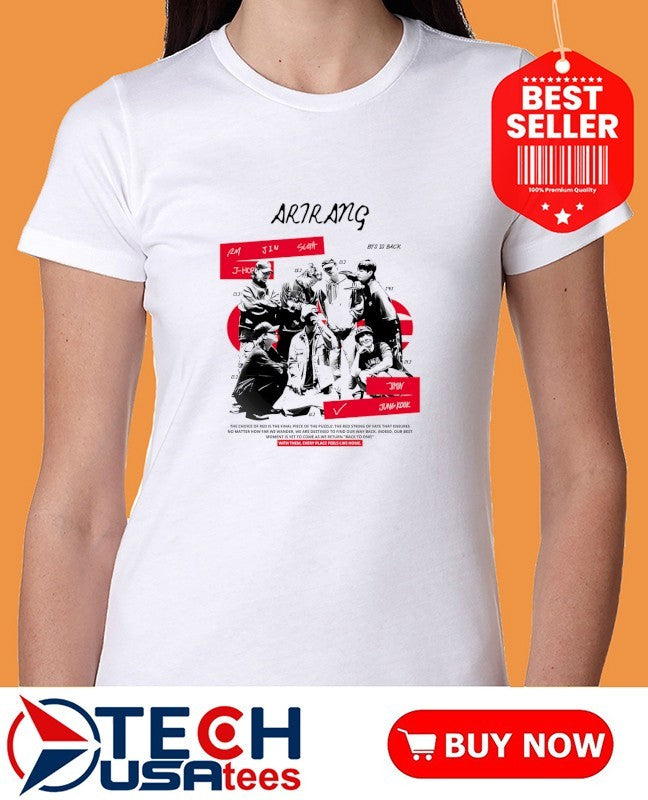 Arirang BTS World Tour is back shirt