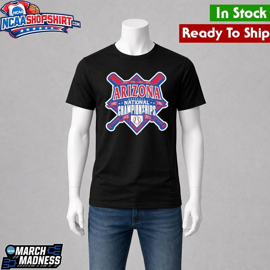 Arizona Baseball 1976 Night National Champions Shirt