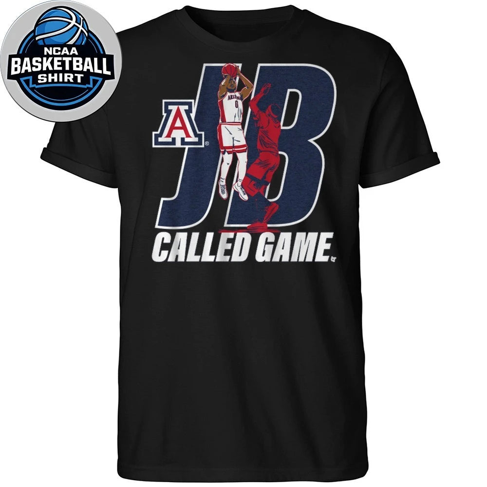 Arizona Basketball Jaden Bradley Called Game Logo 2026 Shirt