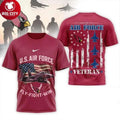 Arizona Cardinals 2026 US Air Force Fly Fight Win Veteran Special Edition Two Sided Shirt