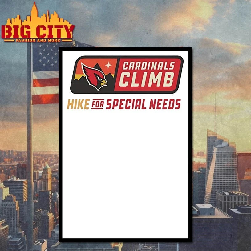 Arizona Cardinals Climb Hike For Special Needs shirt