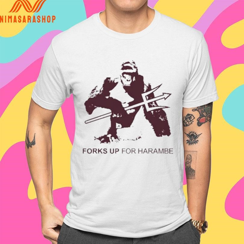 Arizona State Sun Devils Forks Up For Harambe Shirts
