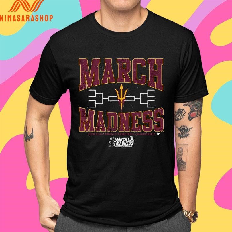 Arizona State Sun Devils WBB 2026 March Madness Ncaa Women’s Basketball Championship Shirts
