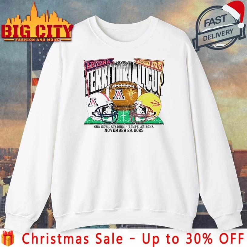 Arizona State Sun Devils vs Arizona Wildcats Territorial Cup November 28 2025 shirt