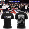 Arizona Wildcats 2026 Big 12 Conference Champs Celebration Two Sided Hoodie Shirts
