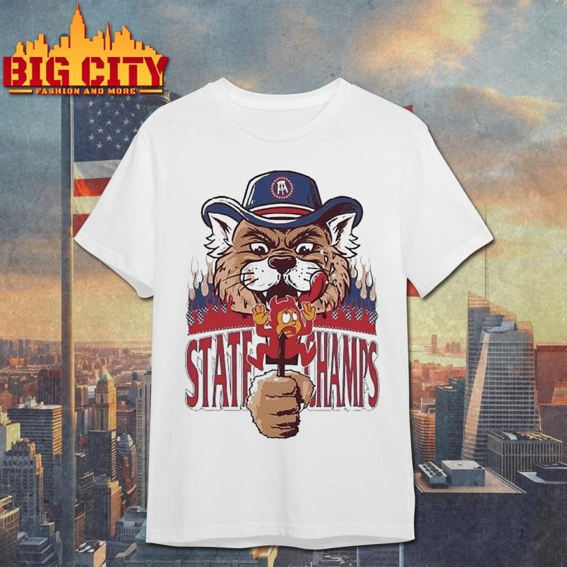 Arizona Wildcats Arizona State Sun Devils State Champs Mascot Shirt