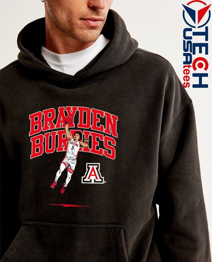 Arizona Wildcats Basketball Air Brayden Burries shirt