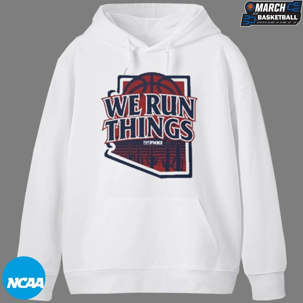 Arizona Wildcats Basketball We Run Things T-Shirts