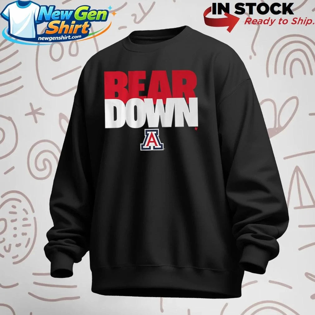 Arizona Wildcats Bear Down Shirt