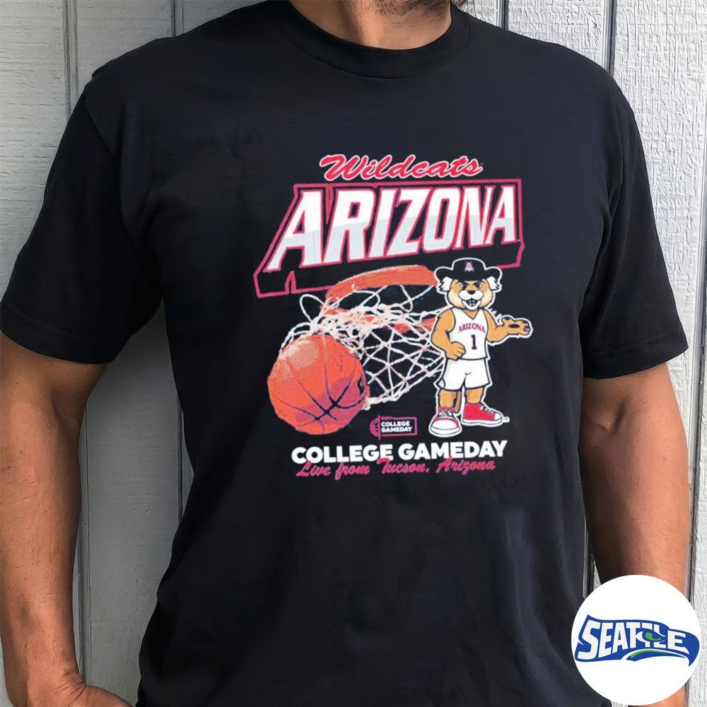 Arizona Wildcats College Gameday 2026 Live from Tucson, Arizona shirt