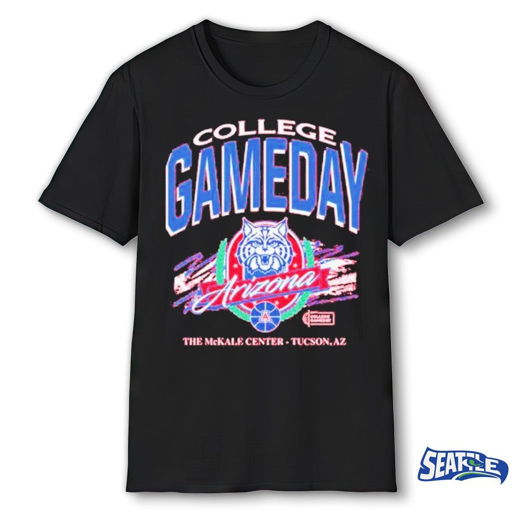 Arizona Wildcats College Gameday The Mckale Center 2026 shirt
