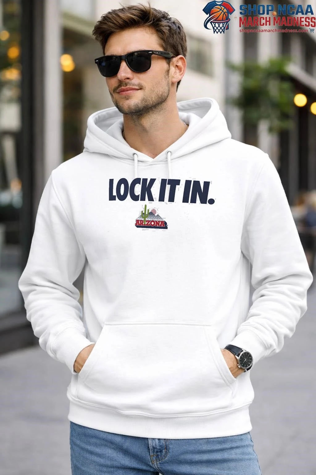 Arizona Wildcats Lock It In Basketball Postseason T Shirt