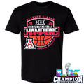 Arizona Wildcats Men’s Basketball 2026 Big 12 Regular Season Champions Locker Room Shirt