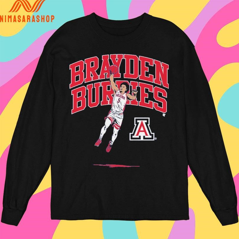 Arizona Wildcats Men’s Basketball Air Brayden Burries Shirts
