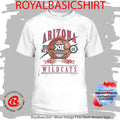 Arizona Wildcats Men’s Basketball Philips 66 2026 Big 12 Tournament Champions New Era Locker Room T-Shirt