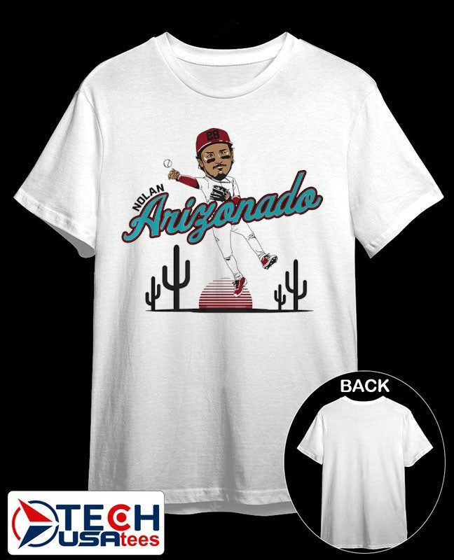 Arizonado Nolan Arenado Arizona Diamondbacks caricature shirt