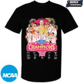 Arkansas Razorbacks 2026 SEC Men’s Basketball Tournament Champions Team Players Signatures T-shirts