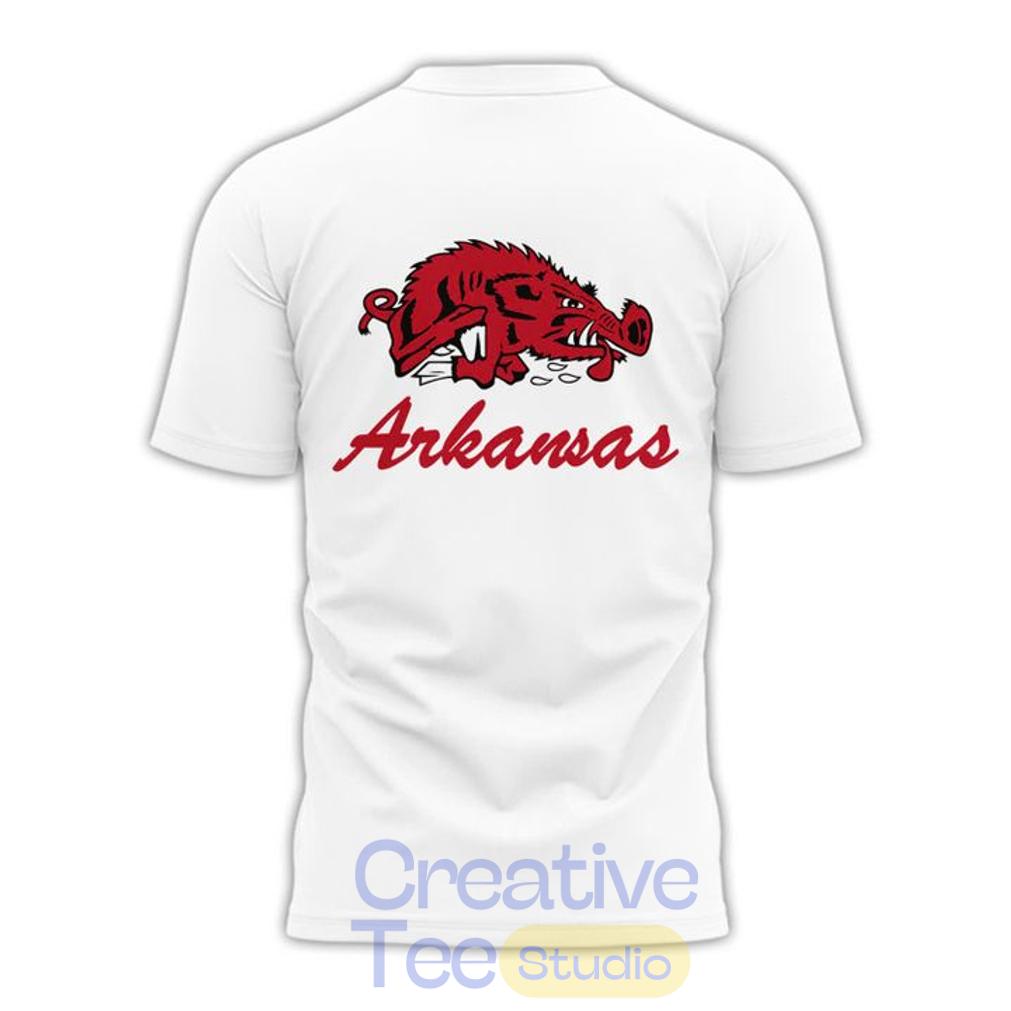 Arkansas Razorbacks Family 2026 Special White T-Shirt