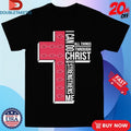 Arkansas Razorbacks I Can Do All Things Through Christ Who Strengthen Me T-shirts