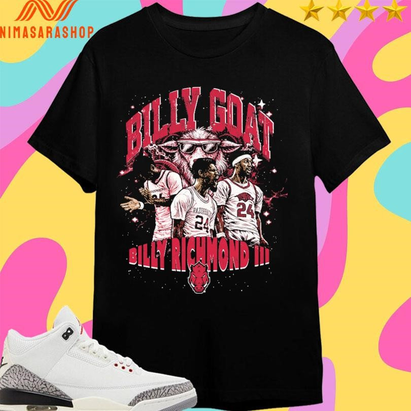 Arkansas Razorbacks Men’s Basketball Billy Goat Billy Richmond III Shirts