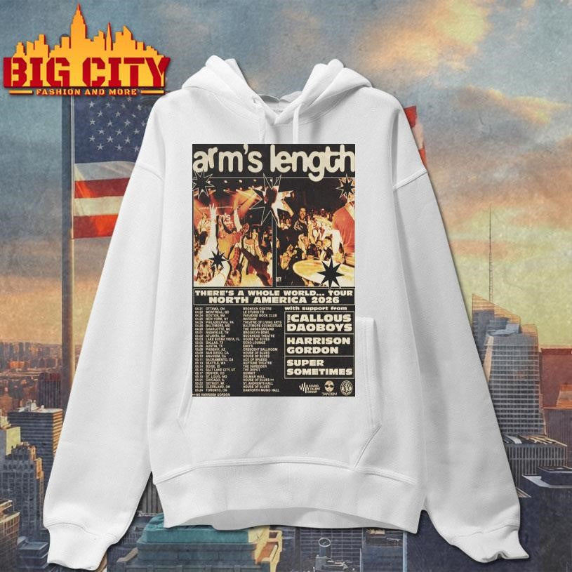 Arm_s Length North America Tour 2026 Poster Shirt