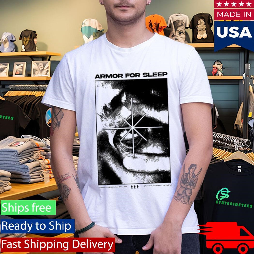 Armor For Sleep Eyeball It Rains In Heaven All Day Long The Truth About Heaven Shirt