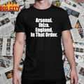 Arsenal Ibiza England In That Order shirt