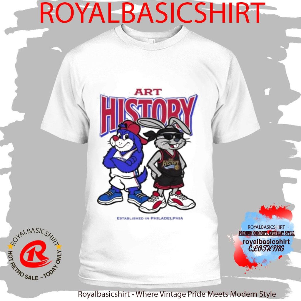 Art History 101 Broad Street Ballers White Shirt
