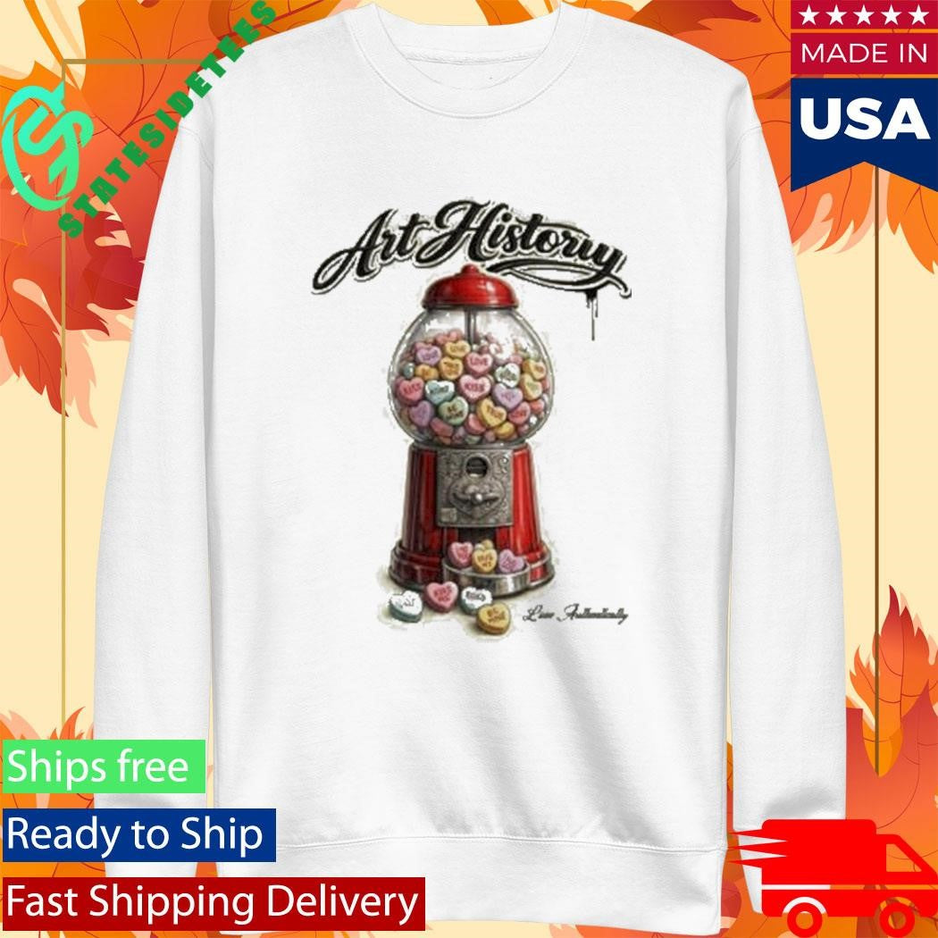 Art History Candy Heart Machine Shirt