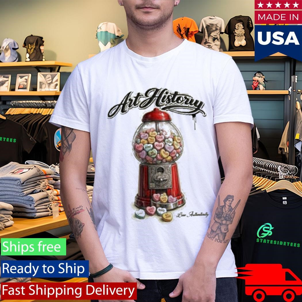 Art History Candy Heart Machine Shirt