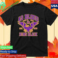 As Blood Runs Black Eagle Crest Purple n Gold Shirt