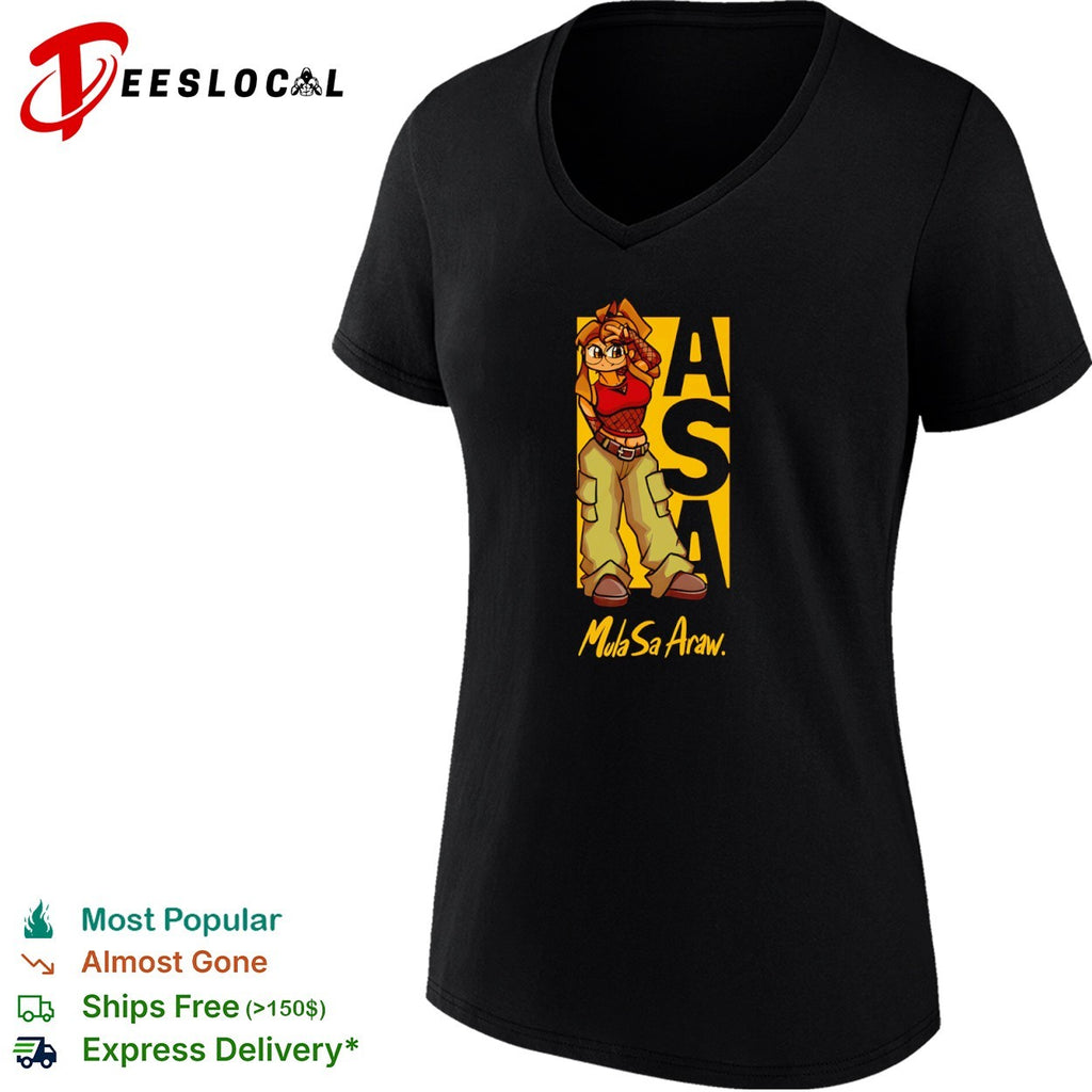 Asa Mula Sa Araw Character Design Merchandise Casual Fashion Shirt