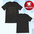 Asaf Avidan Lyrics Gold Shadow Two Sided Shirt