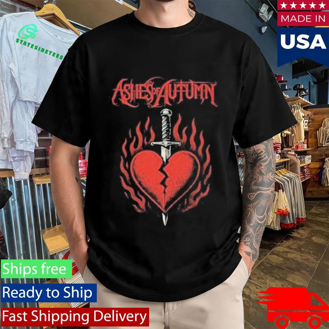 Ashes Of Autumn Little Bit Broken Dagger Shirt
