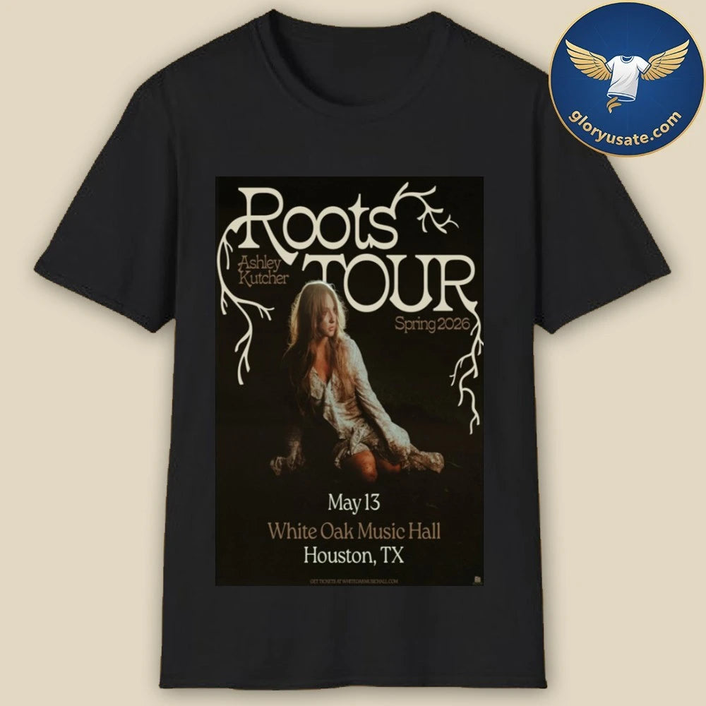 Ashley Kutcher May 13 2026 Houston, TX Poster Shirt