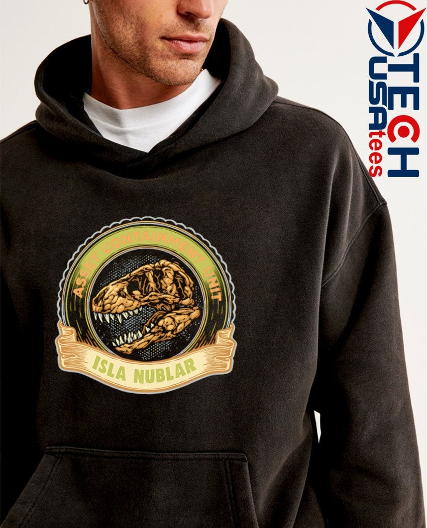 Asset Containment Unit Isla Nublar shirt