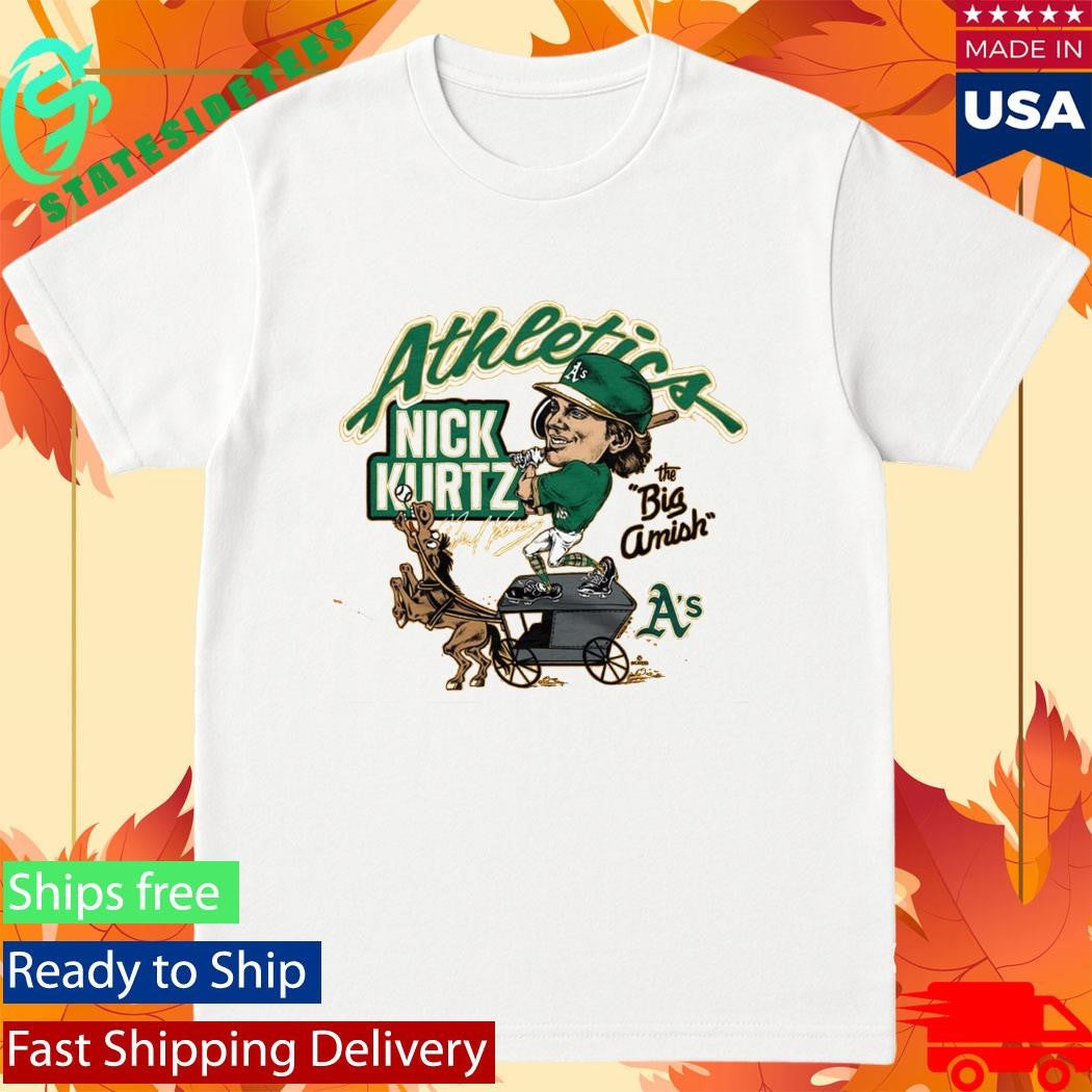 Athletics Nick Kurtz The Big Amish Shirt