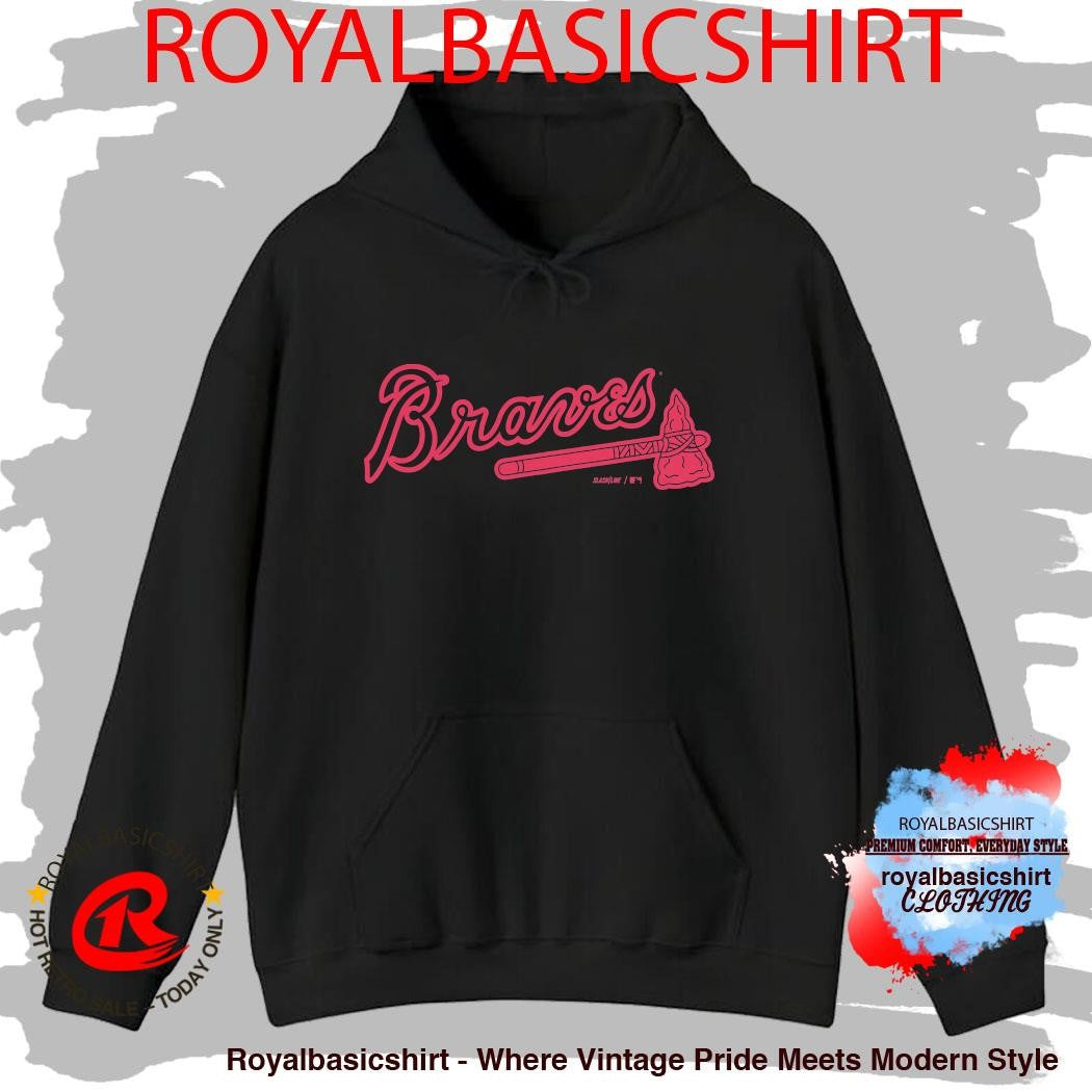Atlanta Braves Slash Line Shirt